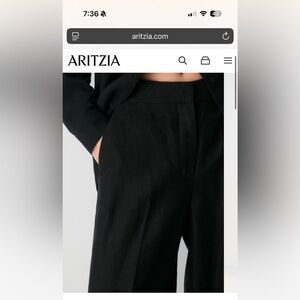 NWT The Limitless Pant Linen Aritzia size 6